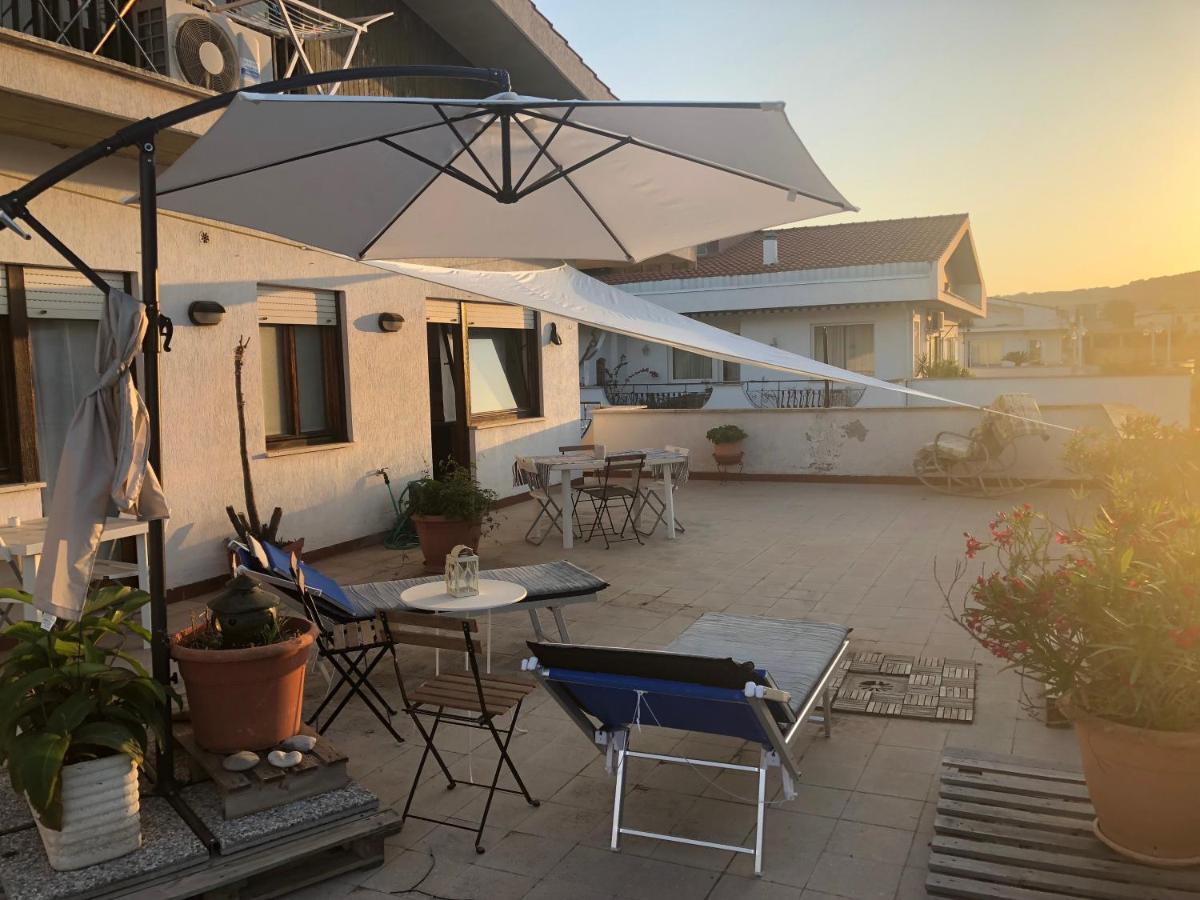 Attico Terramare - Beach & Maxi Terrace & Electricbbq Santa Marinella Extérieur photo